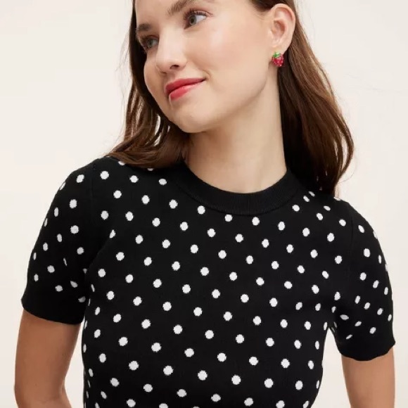 NWT Mixed Novelty Stud Earrings 3pk kate spade new york x Target Red/Green/Gold - Picture 4 of 5